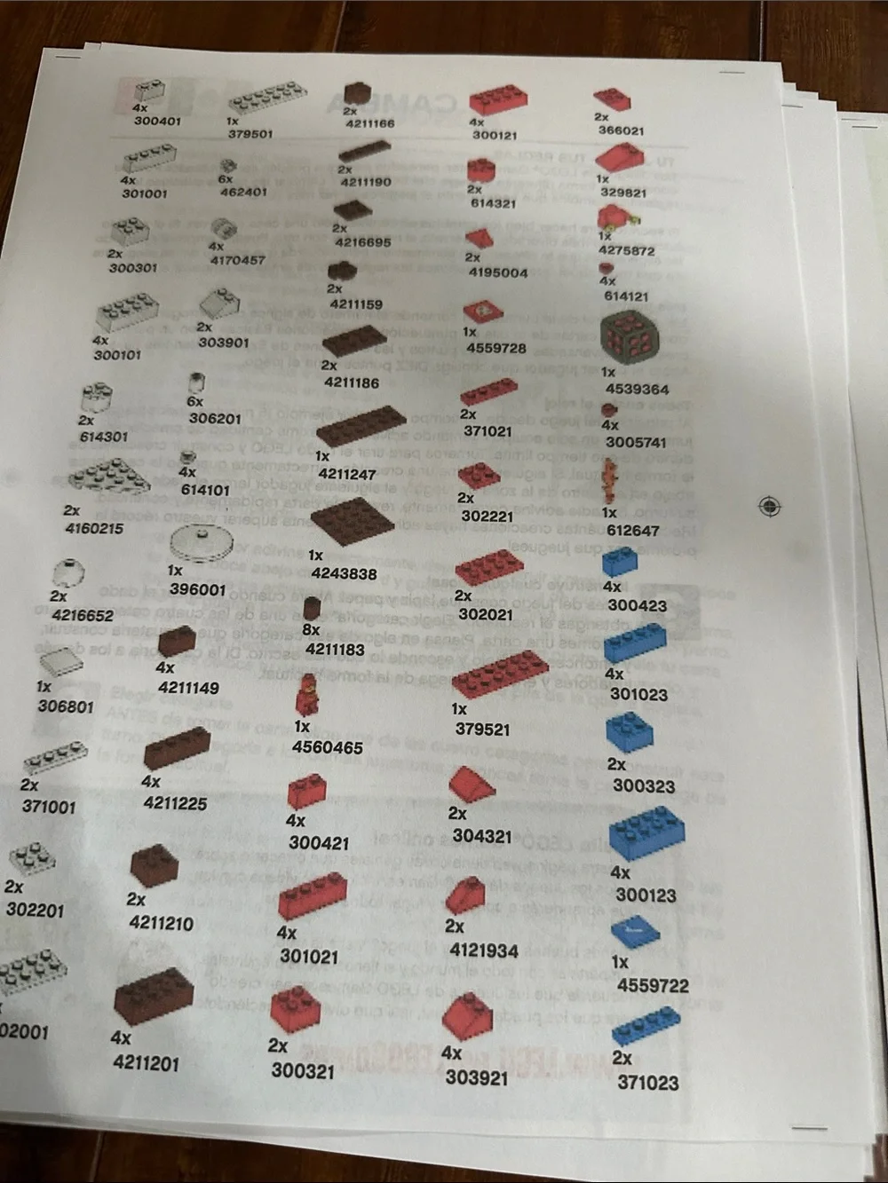 Lego creationary #3844